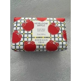 Beekman 1802 Goat Milk Soap Bar Heirloom Apple Fall 9 oz Full Size NEW