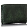 JIL GORDON Men's Bi-Fold Wallet, Popular, Large Capacity, Ultra Lightweight,