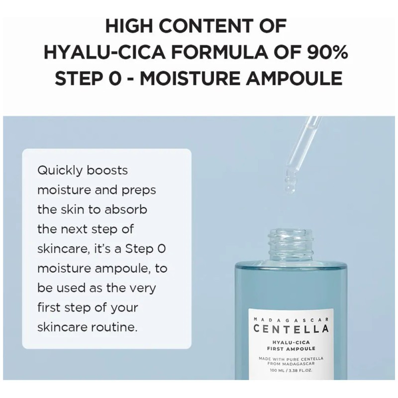 Skin1004 Madagascar Centella Hyalu Cica First Ampoule Suero