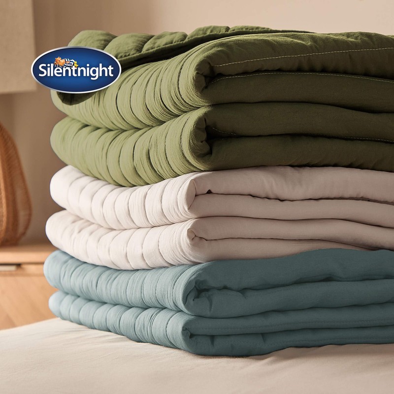 Silentnight Supersoft Quilted Bedspread - Add a Layer of Extra