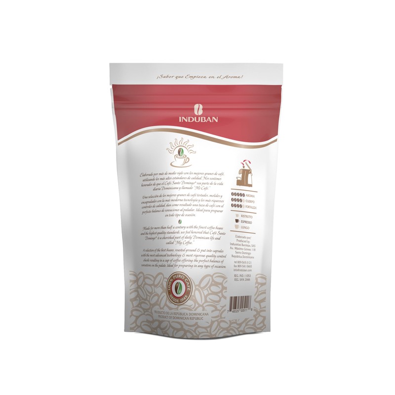 Café Santo Domingo Clásico Capsules - Compatible with Nespresso Original