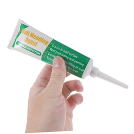 LALAFINA 1 Set Wall Repair Cream Wall Mending Agent with Scraper Precision Tip for for Repairs Graffiti Gaps and Cracks Safe Durable