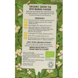 (Pack Of 3) - Organic Green Tea & Manuka | HEATH & HEATHER