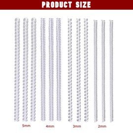 GLORILUX Ring Size Adjuster for Loose Rings - Ring Tightener for Loose Rings Invisible Transparent Ring Adjuster - 2mm to 5mm Ring Resizer (12)