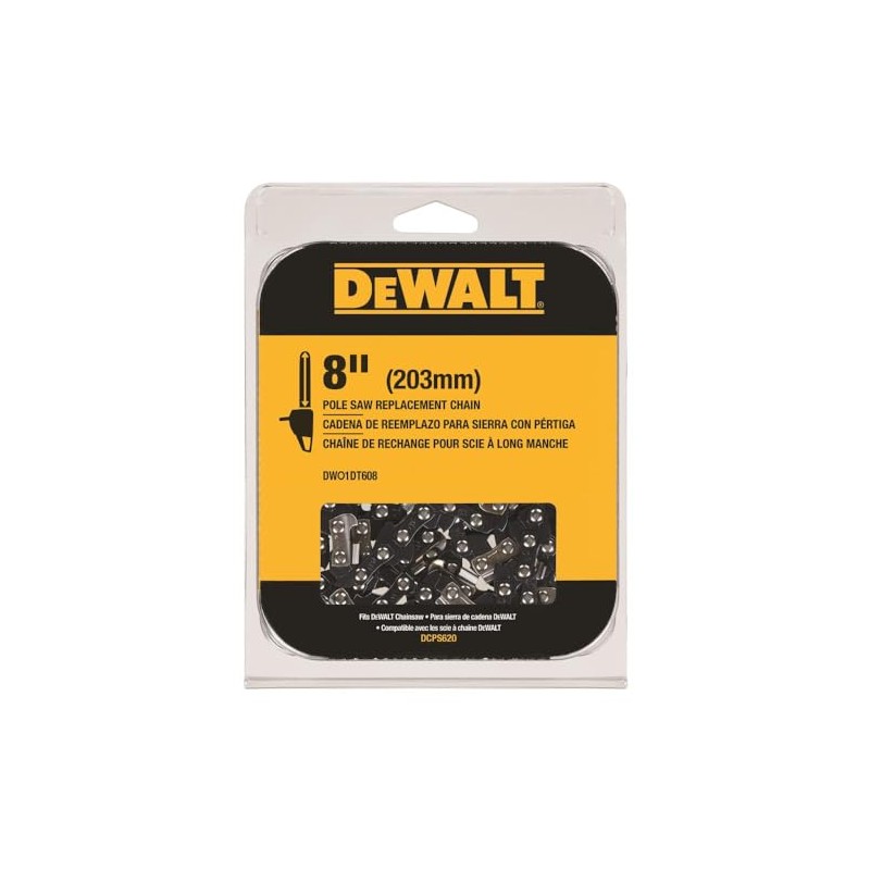Dewalt Chain Pole Saw Replacement 8IN DWO1DT608