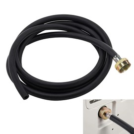 Succulentlovers 6Ft Dehumidifier Drain Hose - 3/4" FHT Dehumidifier Hose with Premium Brass Connectors Thickened Rubber Drain Hose for Most of Dehumidifiers