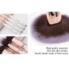 Miobrush Professional Makeup Brushes for Travel 9 Piece Set Professional