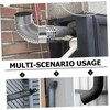 SEWACC 2pcs Stainless Steel Elbow Exhaust Pipe for Outdoor Stove