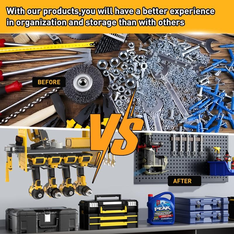 Leaf Blower and Weed Eater Rack - Adjustable Lawn Power