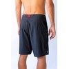Maui Rippers Mens 21" Core Stretch Board Shorts (Black, 40)