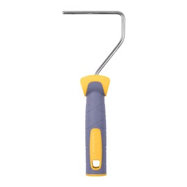 HARDY WORKING TOOLS A0180-516000 Painter Set, Paint Roller and 10 Foam Paint Rollers, Pile Height 7 mm, Length 11 cm, Diameter 35 mm, White/Yellow/Grey