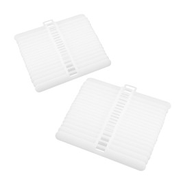 Rumyve 50pcs Vertical Blind Top Hanger,Vertical Blind Top Hanger 3.5 "89 mm Slats Spare Parts Repair