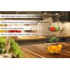 Home Intuition 3-Tier Hanging Fruit Produce Basket Heavy Duty Wire