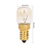 10Pcs 300℃ High Temperature Resistance E14 Brass Microwave Oven Light