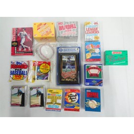 NEW Baseball Collector's Set #2 Trading Cards Plaques Baseball 15 Items Big Deal