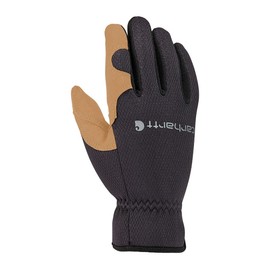 Carhartt Men's High Dexterity Open Cuff Glove, Black Barley, XX-Large