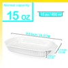 dingdaer Ceramic Au Gratin Dishes, 8 x 5 Small Baking