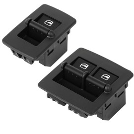 ROADFAR Window Switch Fits 1998-2010 for Volkswagen Beetle Front Left & Right Power Window Switch Replaces 1C0959855 1C0959527 1C0959855A01C 1C0959527A01C