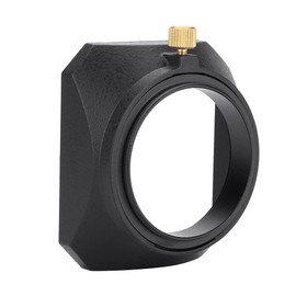 Lens Hood Set 46mm Square Lens Hood Shade for DV Camcorder Digital Video Camera Lens Filter or Thread Lens Cap