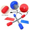 ASQzhuLIWing Inflatable Lawn Duelstick Game, Duelstick Gladiator Playset, Suitable for