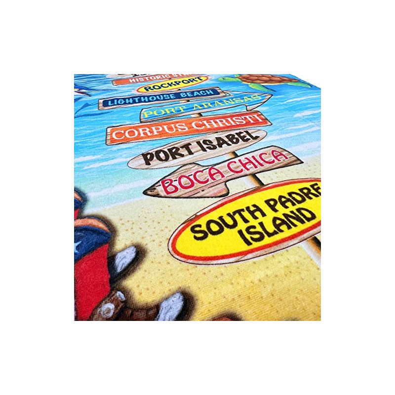 Texas Beach Towel 30 x 60 inch 100% Cotton (30"