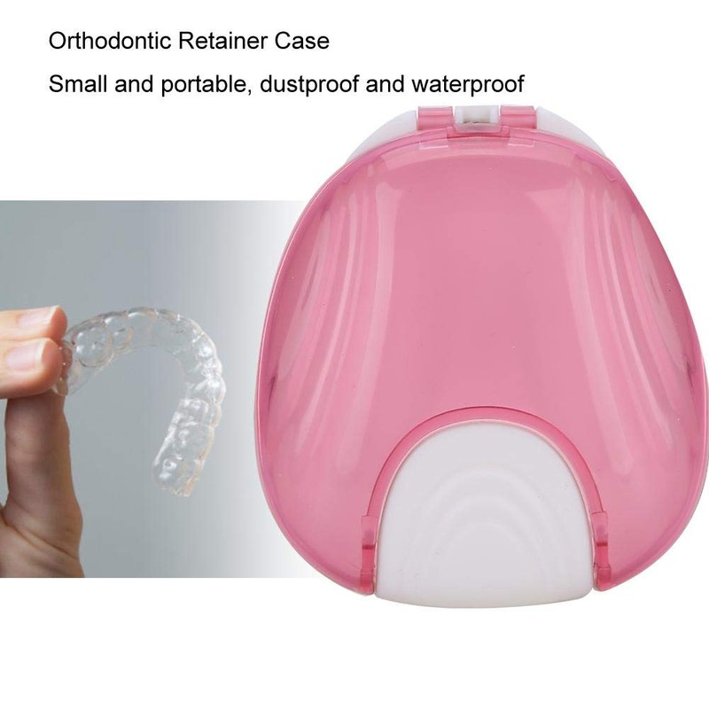 Caja De Retenedor De Ortodoncia, Contenedor Caja De Retenedor De