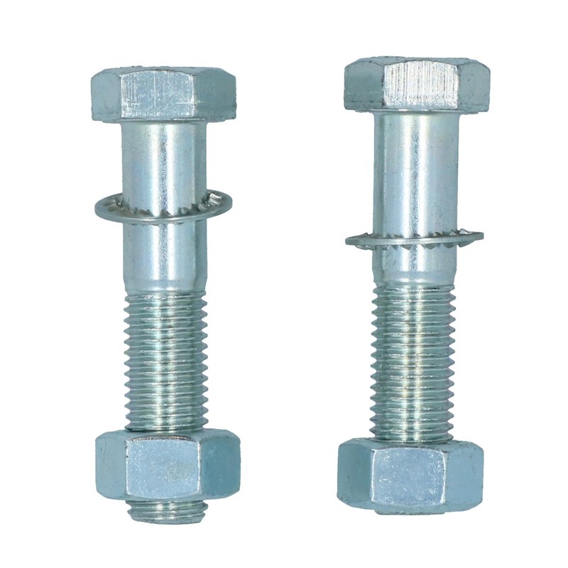 PAIR Tow Bar/Tow Ball Bolts 75mm Long with Nuts &