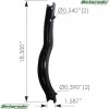 Automann 172.94438 Air Tank Bracket Western Star Replaces WWS71103-3438 WWS711033438