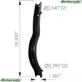 Automann 172.94438 Air Tank Bracket Western Star Replaces WWS71103-3438 WWS711033438