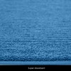 HOMESCAPES Imperial Plain Cobalt Blue Bath Mat 50 x 80