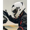 ILM Motorcycle Dual Visor Modular Flip up Full Face Helmet