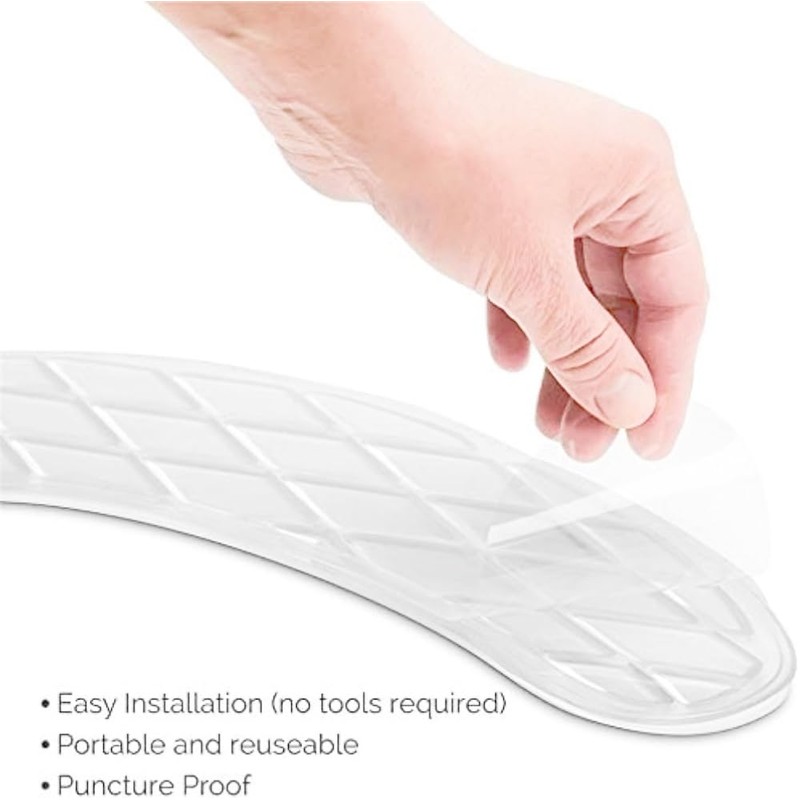 Generic Gel Toilet Seat Cushion Toilet Seat Cover Washable,Padded Riser