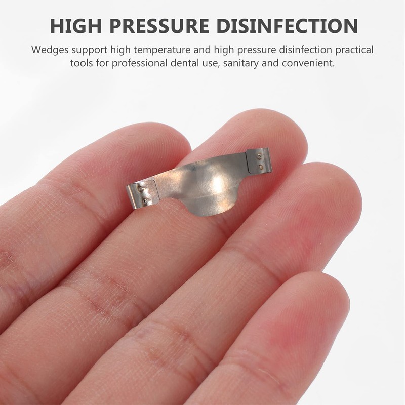 Healifty Dental Sectional Contoured Metal Matrices Rings To Fill Tooth