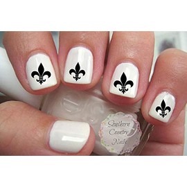 Fleur de Lis Nail Art Decals