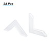 sourcing map PP Corner Protector L Shaped 33x4mm for Ceramic,