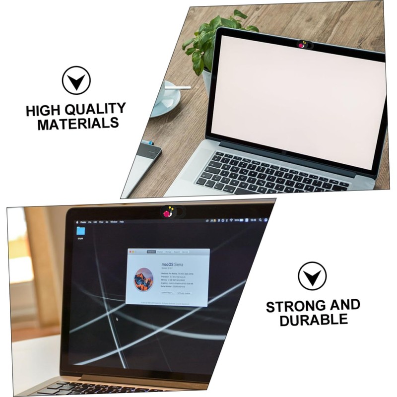 TEHAUX 3pcs Ultra-Thin Laptop Camera Cover Sticker Webcam Cover for