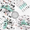 Ludress 3D Nail Stickers Fun Nails Art Stickers Angel Nail