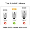 ZHENMING E14 Bulb E14 European Base Bulb 2.5W Equal 30W