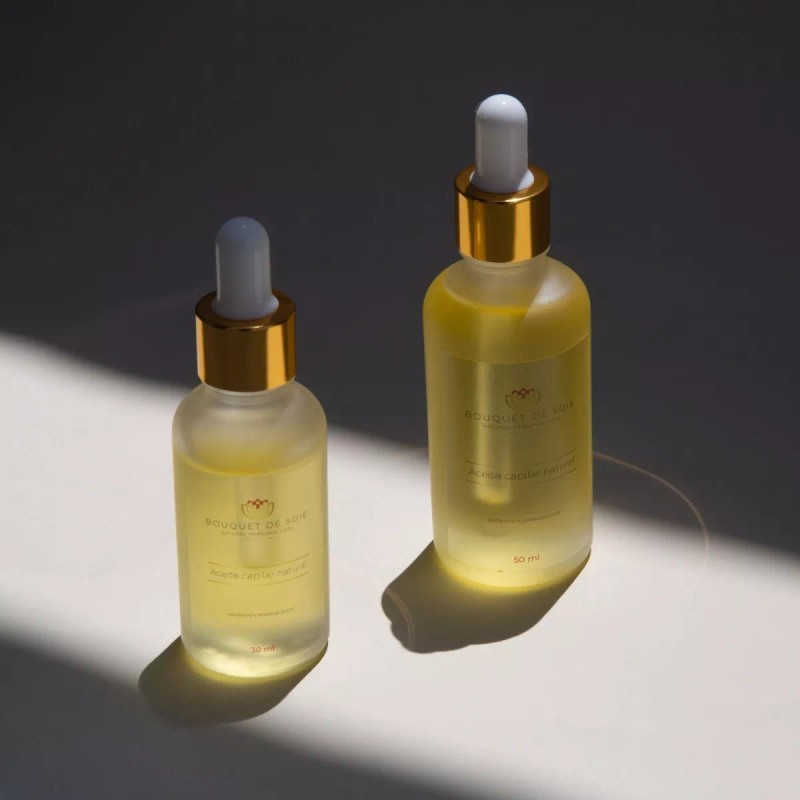 Bouquet de soie Aceite Para Cabello Natural Premium Hidratante Con