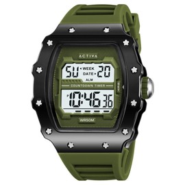 Invicta Digital Essentials Digital Watch Bright Black/Army Green