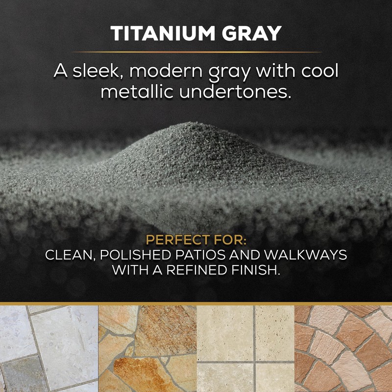 10 Pound Titanium Gray DOMINATOR Polymeric Sand with Revolutionary Ceramic