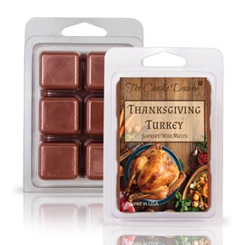 The Candle Daddy Thanksgiving Turkey - Thanksgiving Turkey Sage Scented Wax Melt - 1 Pack - 2 Ounces - 6 Cubes