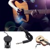 Walfront Clip-on Pickup Guitar Lightweight Portable Microphone Piezo Pickup Command