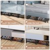 Innotic Under Bed Storage with Wheels, Tool-free Assembly Under Bed