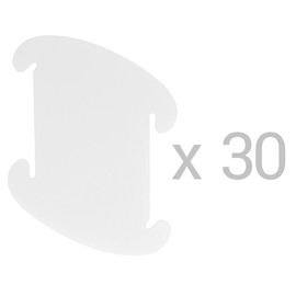 Lightingsky Ceiling Pendant DIY IQ Jigsaw Puzzle Lamp Shade Kit with 15 Feet Hanging Cord (White, Large-40cm)