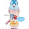 Skater PSB5SANAG-A Water Bottle, Tom & Jerry, 16.9 fl oz