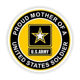 Proud Mother of a United States Soldier Car Magnet