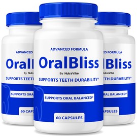 NutraVibe (3 Pack) OralBliss – Premium Oral Bliss Formula for Fresh Breath, Teeth and Gum Support, and Oral Wellness | Clean, Easy-to-Swallow Pills for Daily Mouth Care (180 Capsules)