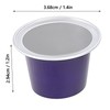 Coffee Pod Capsules, 30pcs Aluminum Foil Disposable Coffee Capsules Single