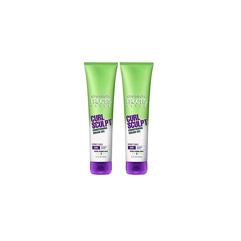 Garnier Hair Care Fructis Style Curl Sculpt Conditioning Cream Gel,